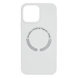 Силиконовый чехол Silicon Case с MagSafe для iPhone 13 (Белый)