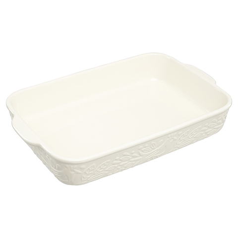 Блюдо для запекания 42х27см Liberty Jones Birds of Paradise кремовое