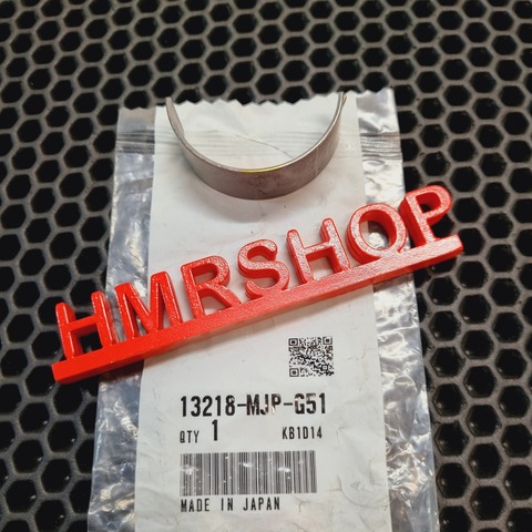 Honda Вкладыш шатунный CRF 1000 / CRF 1100 / CMX 1100 Rebel / NT 1100 желтый 13218-MJP-G51