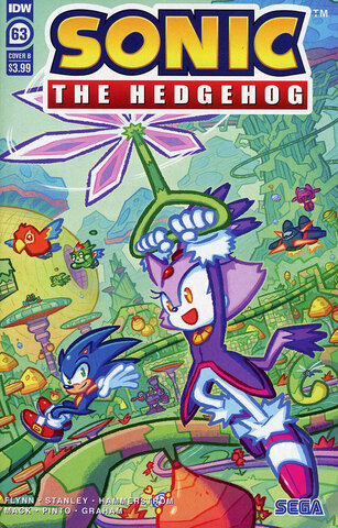 Sonic The Hedgehog Vol 3 #63 (Cover B)