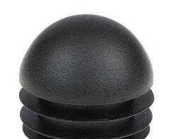 Заглушка 76 мм для металл.труб круглая полусферическая пластик