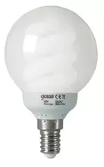 Лампа Gauss Globe 9W 4200К E14 231209
