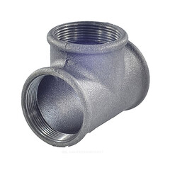 Тройник прямой чугун Ду 40 (1 1/2") ВР/ВР Fittex