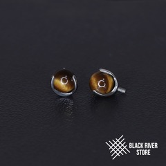 Ball 3-Prongs 4мм/5мм Tiger Eye