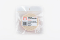 Wool Pad Меховой стриженный круг 75 мм