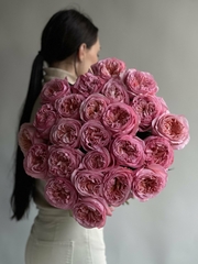 Акция! Монобукет 25 роз Pink Xpression