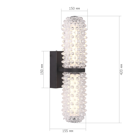 Светильник настенный ST Luce Saguaro SL6144.401.01