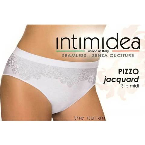 Женские трусы Slip Midi Pizzo Jacquard Intimidea