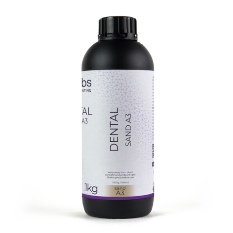 Фотополимер HARZ Labs Dental Sand A3, бежевый (1 кг)