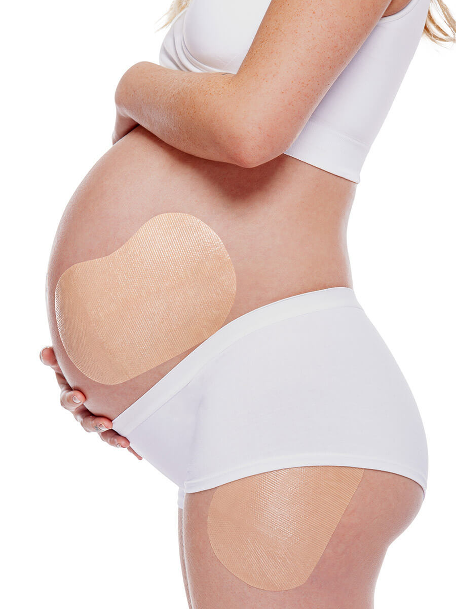 Патчи силиконовые против расстяжек при беременности Silicone Skin Defense Belly Bandit