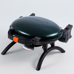 Газовый гриль O-GRILL 500M bicolor black-green + адаптер А