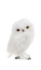 Сова 15.5см Furry Snowly Owl Left белая