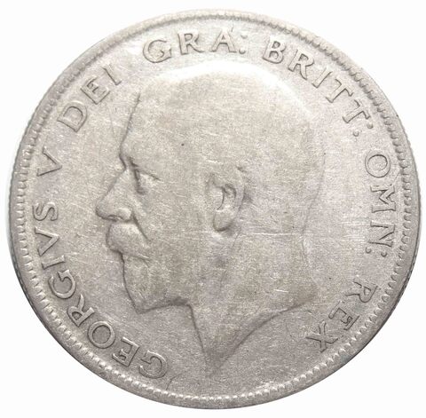1/2 кроны 1929 год Великобритания (Георг V) Серебро. VF