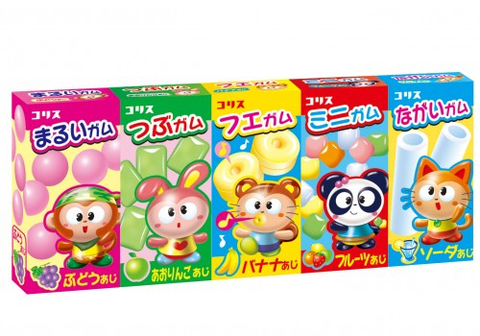 Жевательная резинка фруктовое ассорти "CORIS", 38г