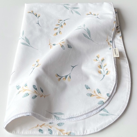 Непромокаемая пеленка "Мятные веточки"