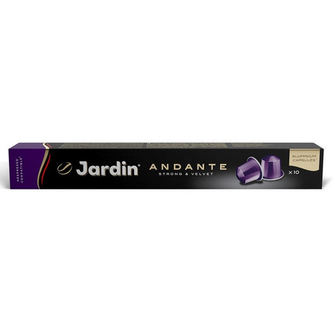 Капсулы для кофемашин Jardin Andante (10 штук в упаковке)