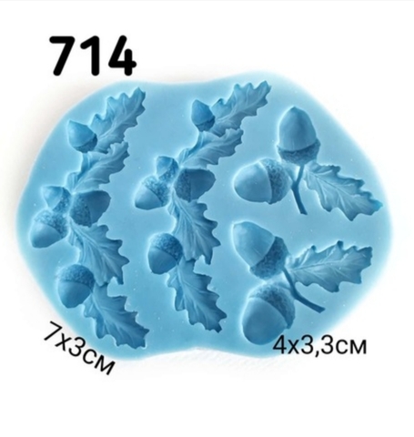 Молд Желуди, Арт.PO-0714, силикон