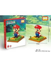 Конструктор LNO Супер Марио 1701 деталь NO. 160 Super Mario big Gift Series