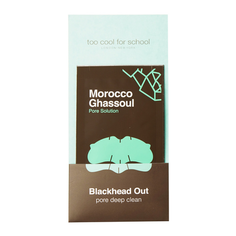 Too Cool For School Morocco Ghassoul Blackhead Out очищающие полоски для носа против черных точек