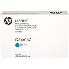 Контрактный картридж HP 644A лазерный голубой (12000 стр)