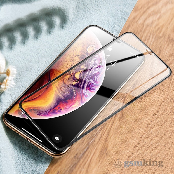 Защитное стекло Tempered Glass 3D Full Cover for iPhone X/XS/11 Pro Black (Чёрная рамка) - В наличии на Горбушке в Москве, цена 590.0 ₽. Защитное стекло Tempered Glass 3D Full Cover for iPhone X/XS/11 Pro Black (Чёрная рамка) - В наличии на Горбушке в Москве, цена 590.0 ₽.