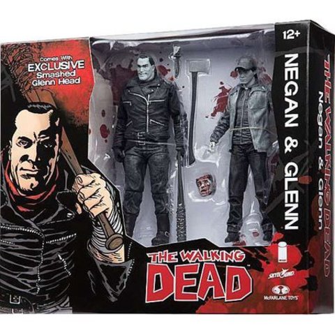 Negan & Glenn || Сет экшн-фигурок Нигана и Гленна