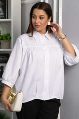 Рубашка Кира (белая) Б14222-4М LT Collection