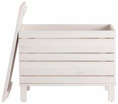 Скамья сундук деревянный для бани, ящик для игрушек деревянный Джосси