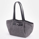 Сумка Саломея 341 македония серый + черный