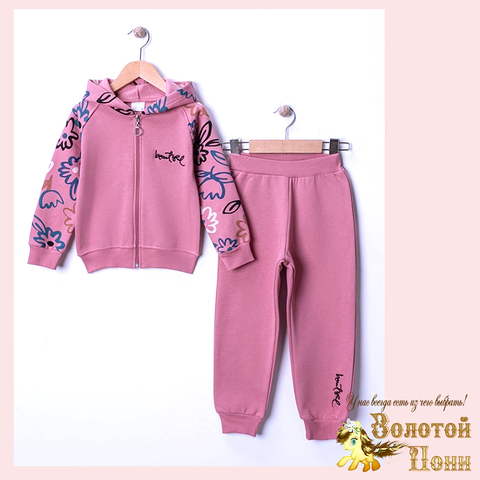 Костюм хлопок/начес д (3-6) 251105-R1081