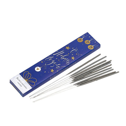 Бенгальские огни (Свечи), 45 сек., 25 см, 8 шт.