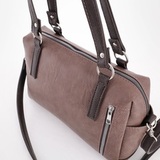 Сумка Саломея 1105 македония какао + шоколад