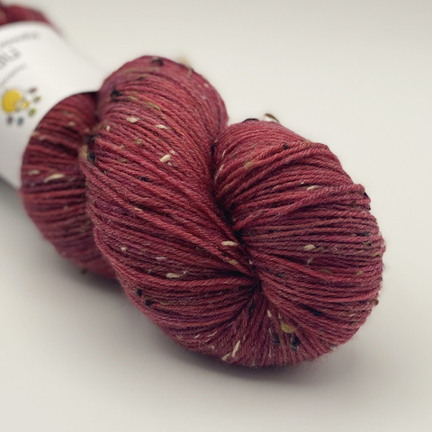 Носочная твидовая пряжа ручного окрашивания (цвет Т05)