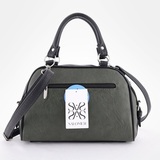 Сумка Саломея 257 македония оливковый + черный