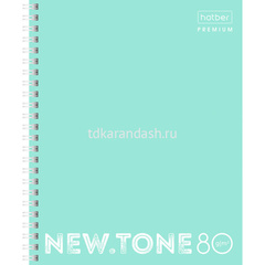 Тетрадь А5 80л клетка 