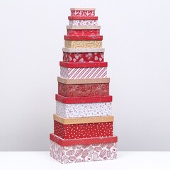 Коробка одиночная, Прямоугольник,«Исполнения желаний», 15*9*5,5см, 1 шт.