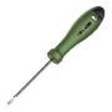 Шлицевая отвёртка "Home Series Green" Deli HT1103L 3x75мм  Эксклюзивный дизайн, рукоятка из высококачественного софттач пластика
