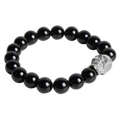 Bracelet skull Pierre Véritable / Черный