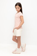 фуфайка  для девочки  КР 301989-1/дымчатая роза