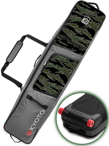 Картинка чехол для сноуборда Kyoto Sumo Roll grey-camo - 1