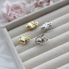 Швензы фриформ 16*12 мм с английским замком, родий, Ш130