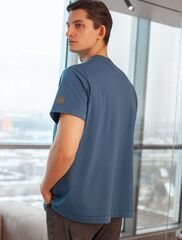 Футболка из фактурного полотна из 100% хлопка  U49.040 (114558)
