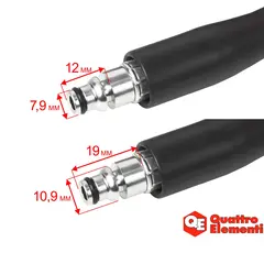 Гидропистолет QUATTRO ELEMENTI для PALERMO 110 / 125, рукоятка (242-298-021)