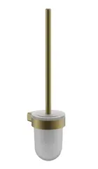 Ёршик туалетный настенный BELZ B90810, брашированное золото