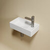 Ceramica Nova Element CN6051RMW Умывальник подвесной прямоугольный (чаша справа, отверстие под смеситель слева), 41.7x21.7, цвет: белый