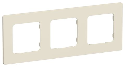 FLITE Рамка 3-мест. РУ-3-К-ФлСл сл IEK