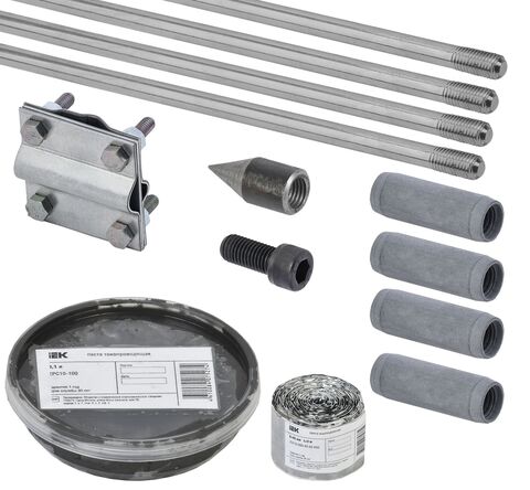 Комплект заземления 6/16 оцинкованная сталь IEK