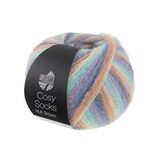 Пряжа Lana Grossa Meilenweit 100 Cosy Socks Multi Stripes 153