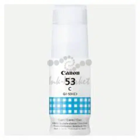 Canon - GI-53C - GI53C - 4673C001 - Genuine Cyan Ink Bottle (60ml)