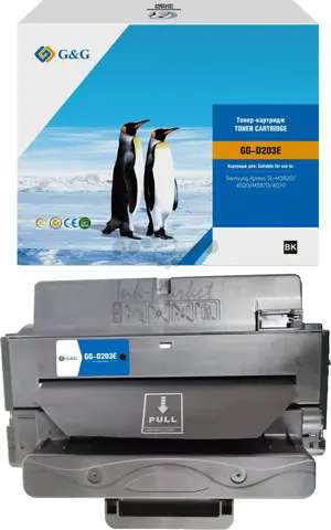 Совместимый лазерный картридж G&G GG-D203E (MLT-D203E) для Samsung Xpress SL-M3820, 4020, M3870, 4070, 10000 стр., черный
